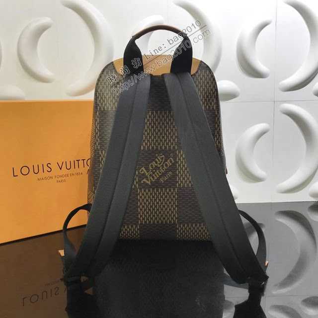 路易威登LV雙肩包 N40380 Campus雙肩包 聯名膠囊系列 lv新款男士後背包  ydh3806